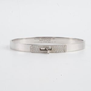 Hermes Diamond Kelly Bangle Size SH | AlmaBagz