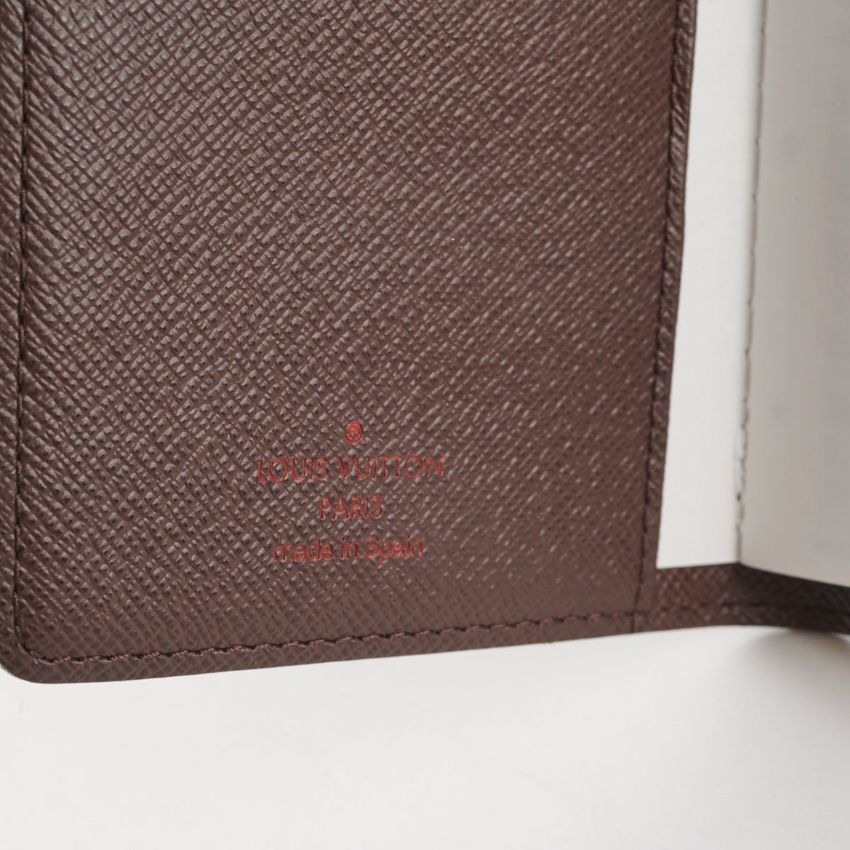 Louis Vuitton Pocket Address Notebook Damier Ebene | AlmaBagz - Image 8