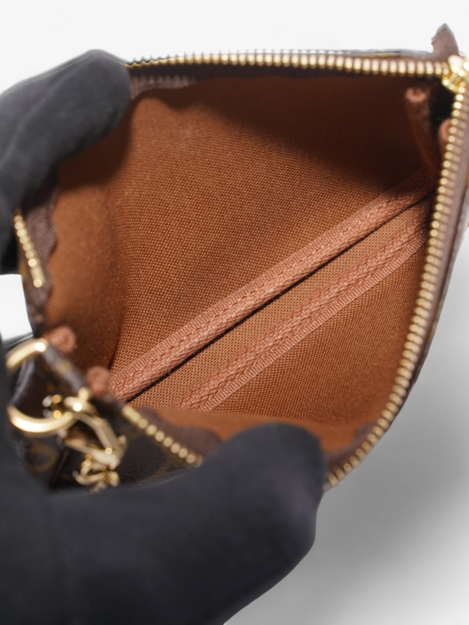 Louis Vuitton Pochette Accessoires Monogram Coated Canvas Mini | AlmaBagz - Image 6