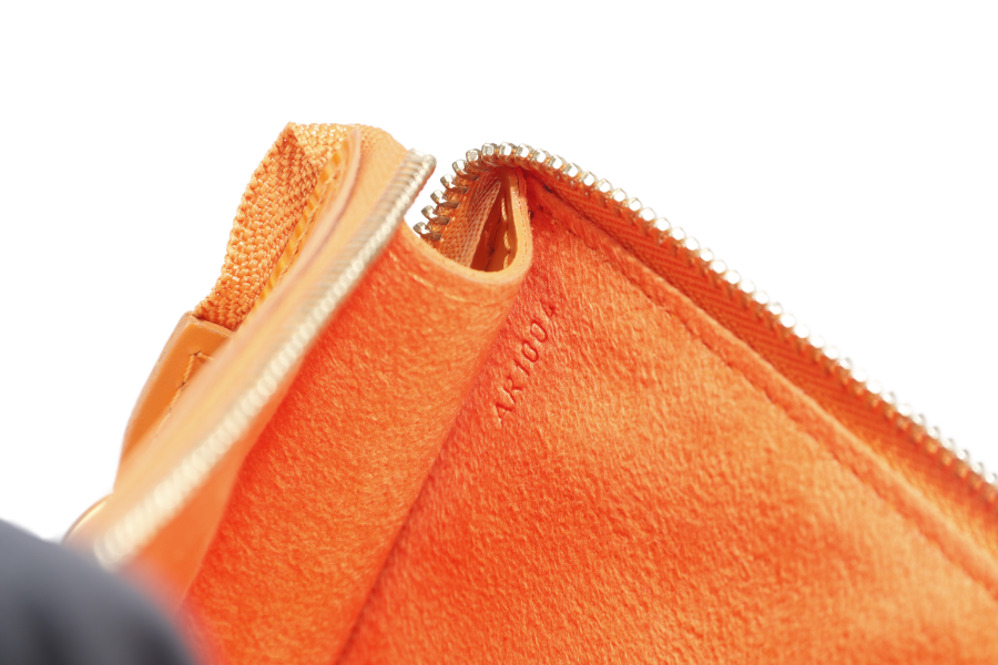 LOUIS VUITTON POCHETTE ACCESSOIRES POUCH (M5294H) MANDARIN EPI LEATHER GOLD HARDWARE NO DUST COVER | AlmaBagz - Image 8