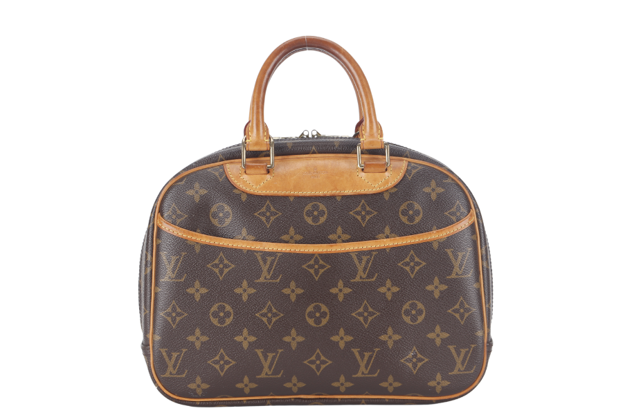 LOUIS VUITTON DEAUVILLE (M47270) MONOGRAM CANVAS GOLD HARDWARE NO DUST COVER | AlmaBagz