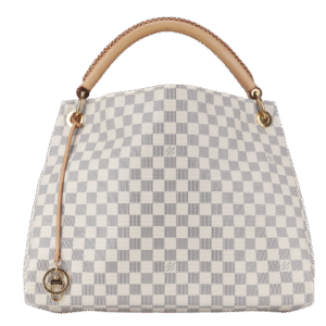 LOUIS VUITTON ARTSY MM (N41174) DAMIER AZUR GOLD HARDWARE NO DUST COVER | AlmaBagz