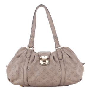 LOUIS VUITTON LUNAR PM BROWN MAHINA LEATHER GOLD HARDWARE NO DUST COVER | AlmaBagz