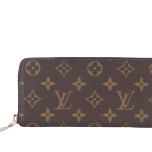 LOUIS VUITTON CLEMENCE WALLET (M61298) MONOGRAM CANVAS GOLD HARDWARE WITH DUST COVER AND BOX | AlmaBagz