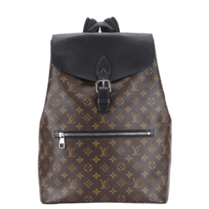 LOUIS VUITTON MACASSAR PARC (M40637) MONOGRAM CANVAS BACKPACK SILVER HARDWARE WITH DUST COVER | AlmaBagz