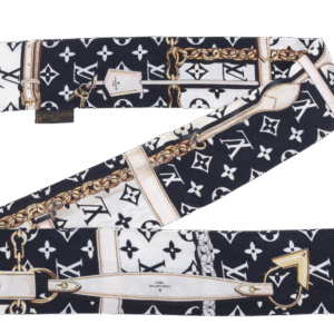 LOUIS VUITTON MONOGRAM CONFIDENTIAL BANDEAU (M78656) BLACK COLOR NO BOX | AlmaBagz