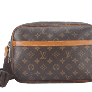 LOUIS VUITTON REPORTER PM (M45254) MONOGRAM CANVAS GOLD HARDWARE WITH DUST COVER | AlmaBagz