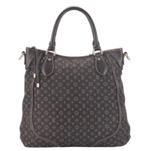 LOUIS VUITTON MINI LIN BASACE ANGELA (M95617) MONOGRAM CANVAS BROWN LEATHER TRIM GOLD HARDWARE WITH STRAP | AlmaBagz