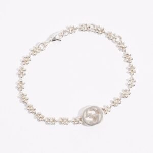 Gucci Interlocking Bracelet Silver Silver Sterling | AlmaBagz