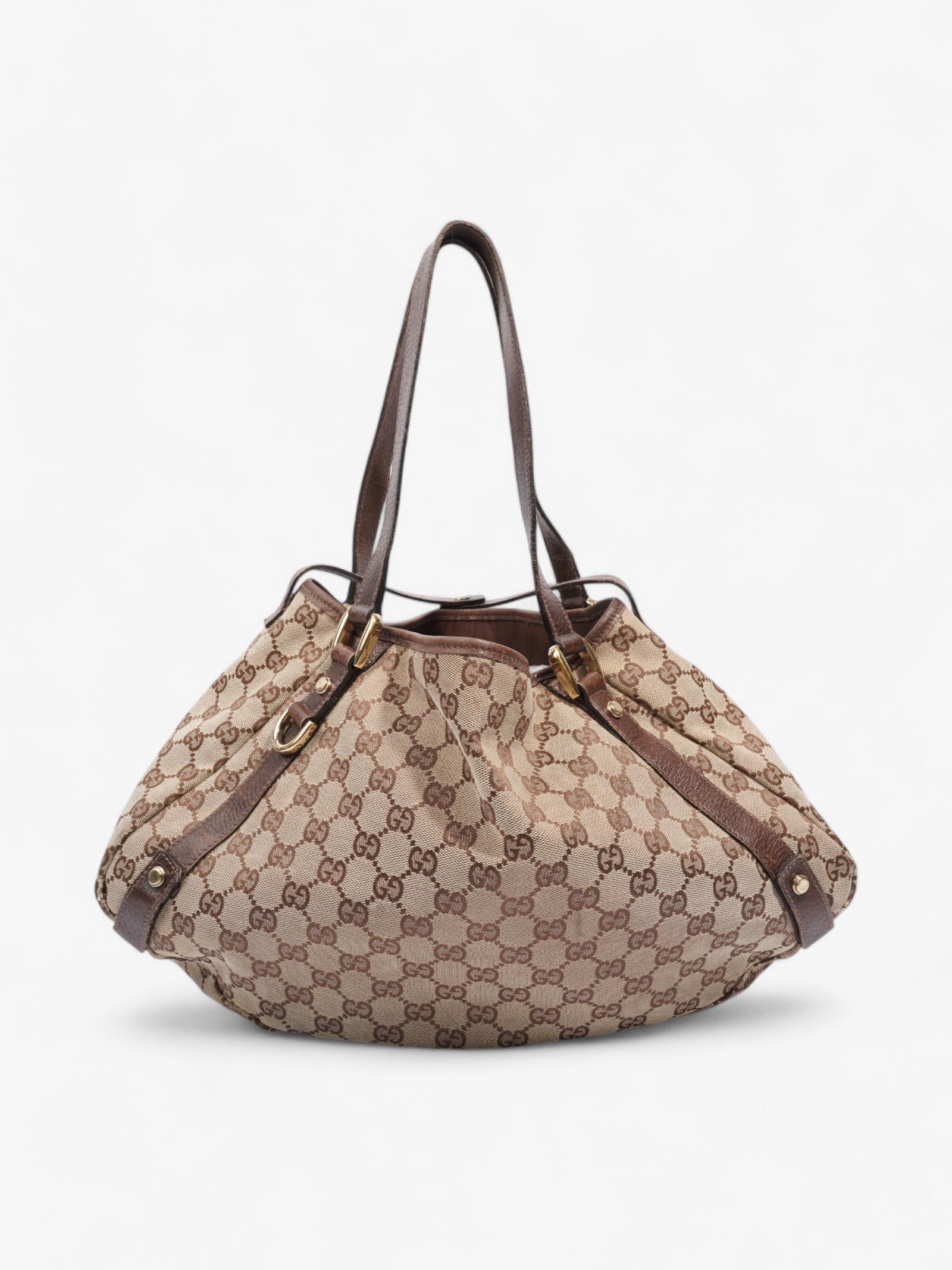 Gucci Abbey Tote GG Supreme / Brown Canvas | AlmaBagz - Image 11