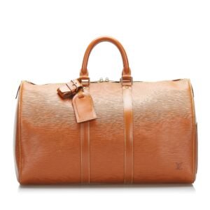 Louis Vuitton Keepall 45 Brown Epi | AlmaBagz