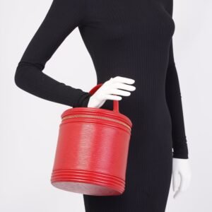 Louis Vuitton Cannes Vanity Red Epi Leather | AlmaBagz