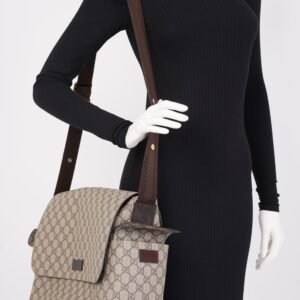 Gucci Baby Changing Bag GG Supreme Coated Canvas | AlmaBagz