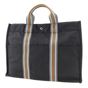 HERMES Tote Bag Cotton canvas gray 2001 Ginza Limited SackFool ToeMM unisex(Unisex) Used | AlmaBagz