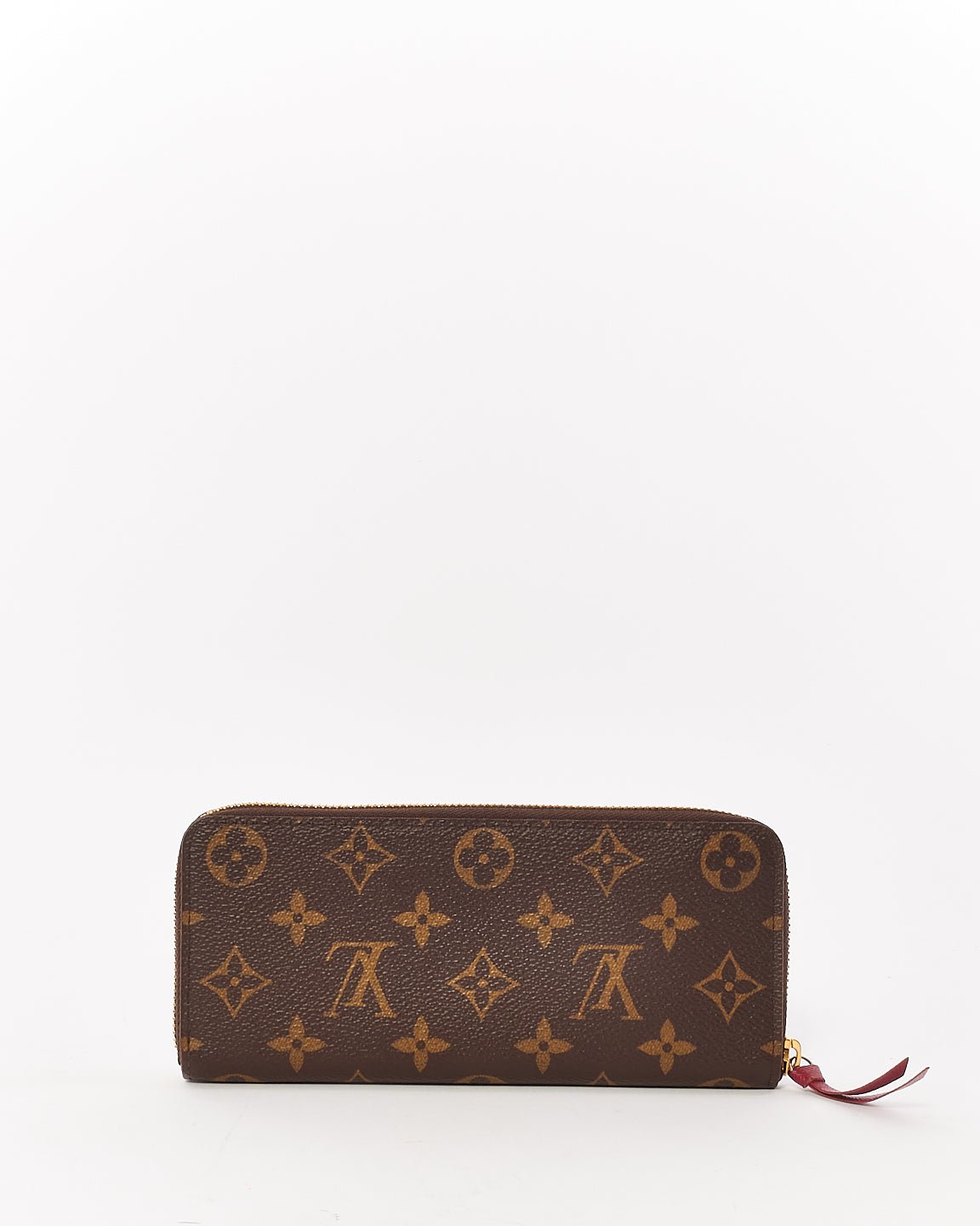 Louis Vuitton Monogram Canvas Fuchsia Zippy Clémence Wallet | AlmaBagz