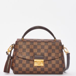 Louis Vuitton Damier Ebene Canvas Croisette Crossbody Bag | AlmaBagz