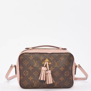 Louis Vuitton Monogram Canvas Rose Poudre Saintonge Crossbody Bag | AlmaBagz