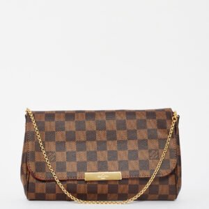 Louis Vuitton Damier Ebene Canvas Favorite MM Crossbody | AlmaBagz