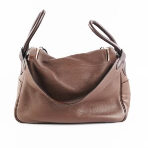 Hermes Lindy 34 Ebene Stamp L Square (2008) | AlmaBagz