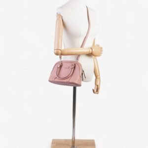 Gucci Dome Bag Pink Guccissima Leather Mini | AlmaBagz