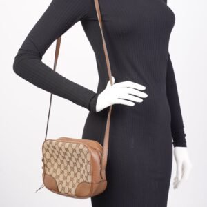 Gucci Bree Supreme / Brown Canvas | AlmaBagz