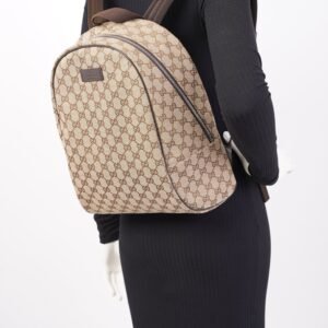 Gucci Supreme GG Top Zip Supreme / Brown Canvas | AlmaBagz
