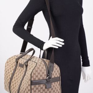 Gucci Carry On Duffle Bag Supreme Canvas | AlmaBagz
