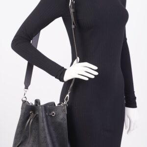 Louis Vuitton Muria Black Calfskin Leather | AlmaBagz