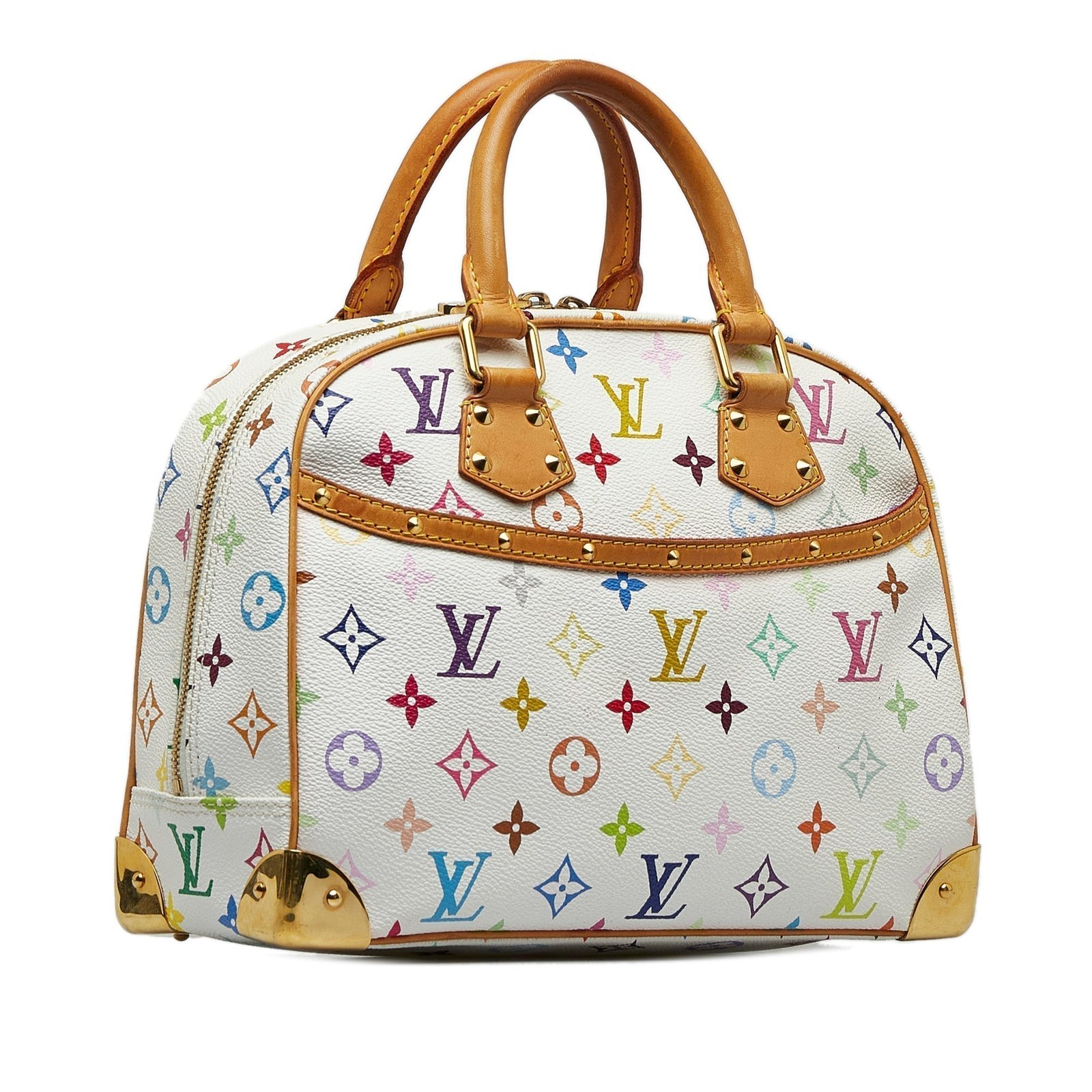 Louis Vuitton Monogram Multicolore Trouville Handbag | AlmaBagz
