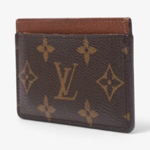 Louis Vuitton Card Case Holder Monogram / Brown Canvas | AlmaBagz