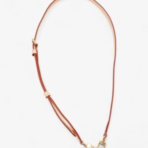 Louis Vuitton Adjustable Shoulder Strap Light Beige Leather | AlmaBagz