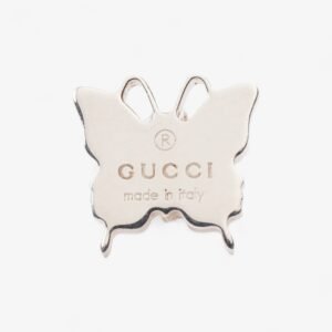 Gucci Butterfly Earrings Silver Silver Sterling | AlmaBagz
