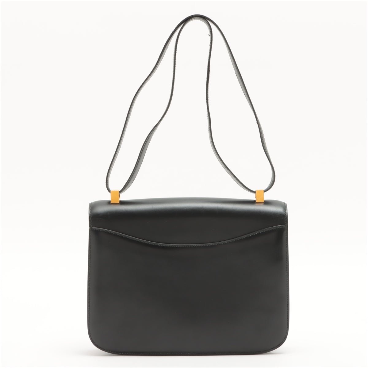 ITEM 30 - Hermes Constance 23 Box Calf Black- G Circle Stamp | AlmaBagz