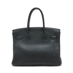 Hermes Birkin 30 Togo Black - Stamp O Square | AlmaBagz