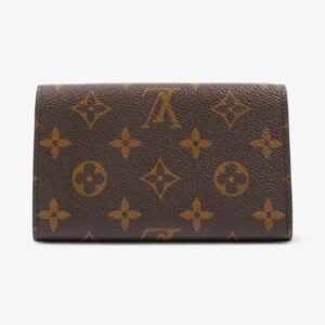 Louis Vuitton Porto Monevier Tresor Wallet Monogram Coated Canvas Monogram | AlmaBagz