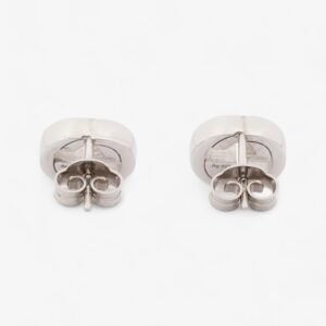 Gucci Interlocking Earrings Silver Silver Sterling | AlmaBagz