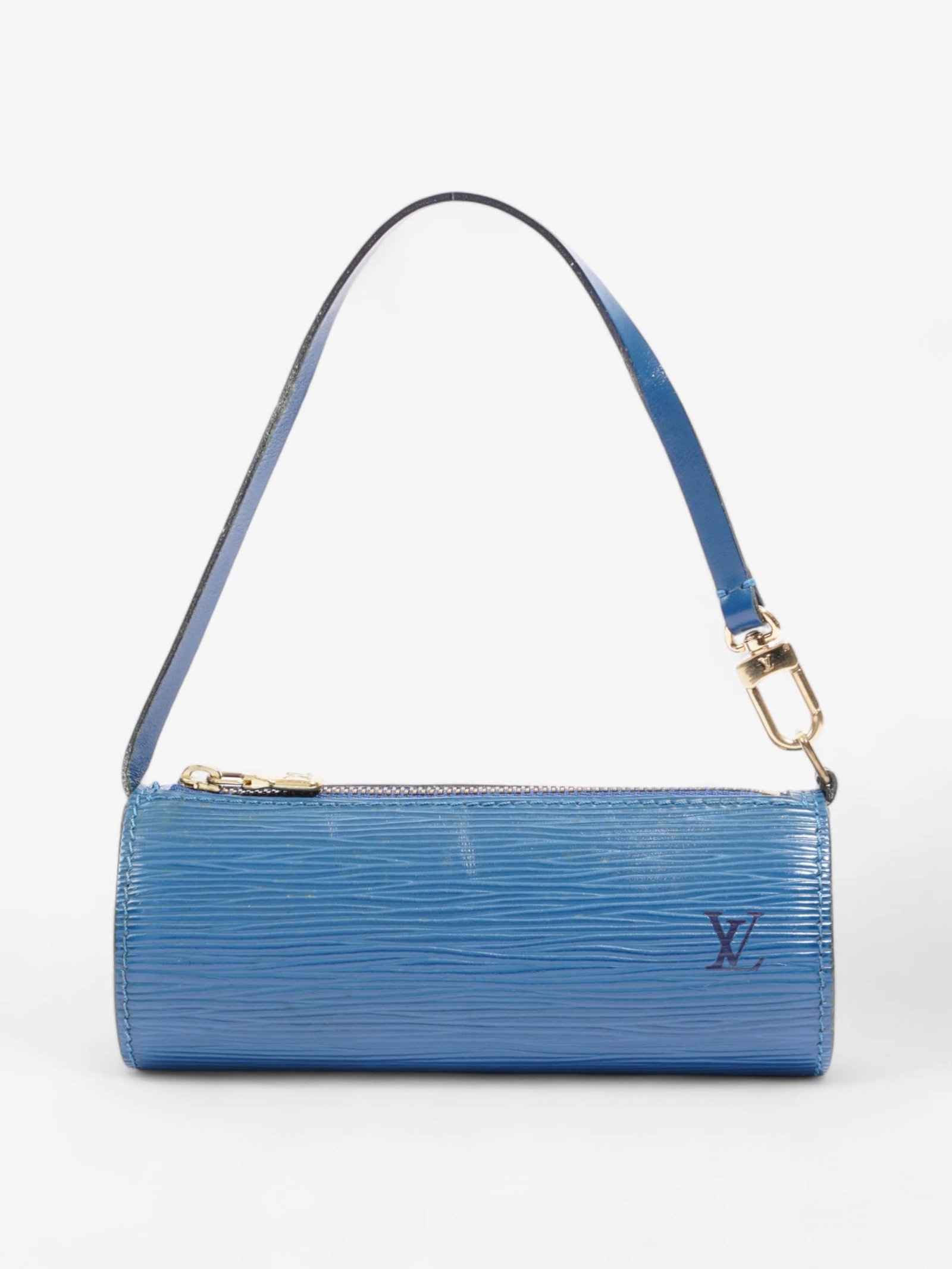 Louis Vuitton Soufflot Blue Epi Leather | AlmaBagz - Image 9