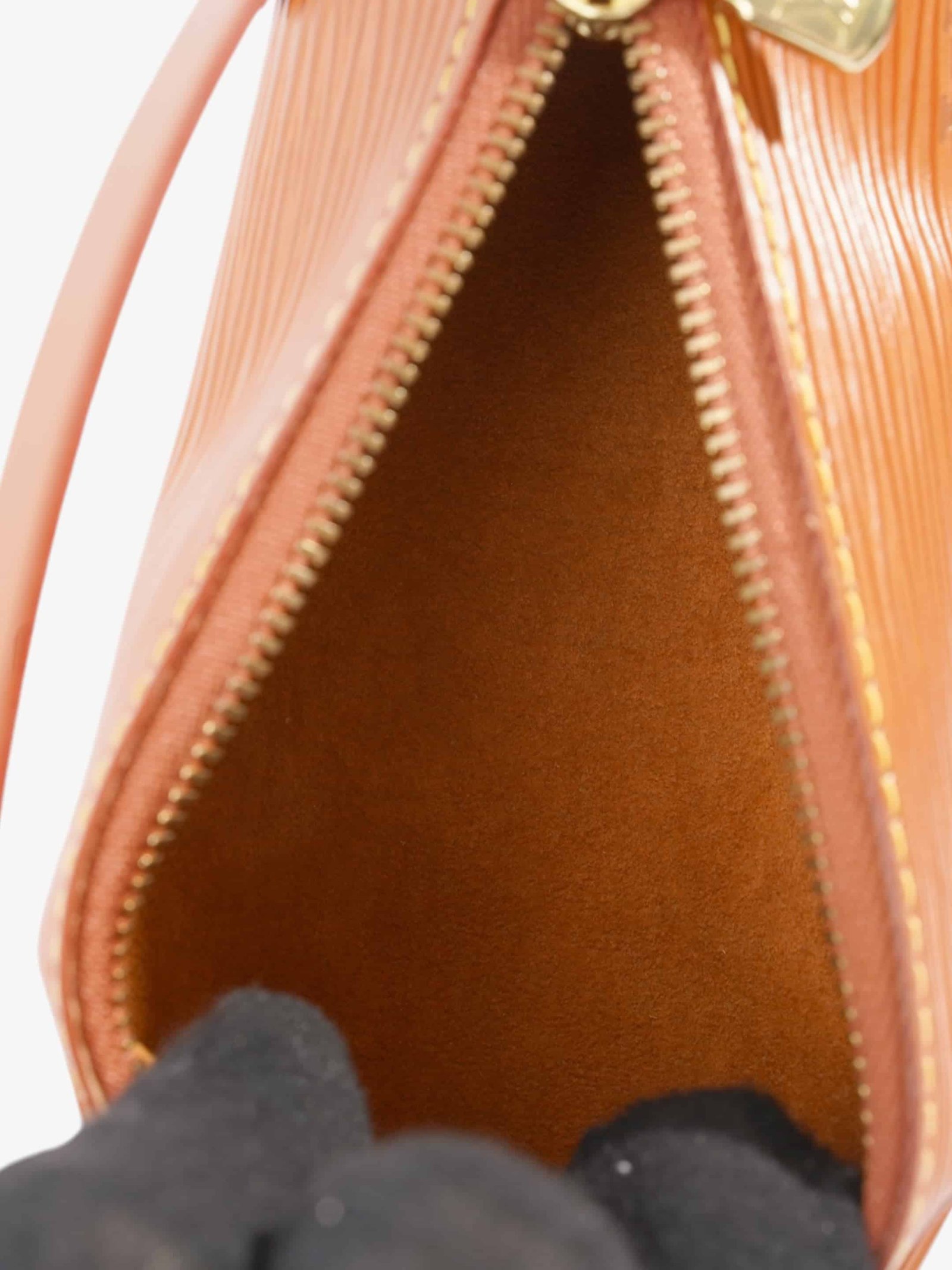 Louis Vuitton Soufflot Brown Epi Leather | AlmaBagz - Image 7