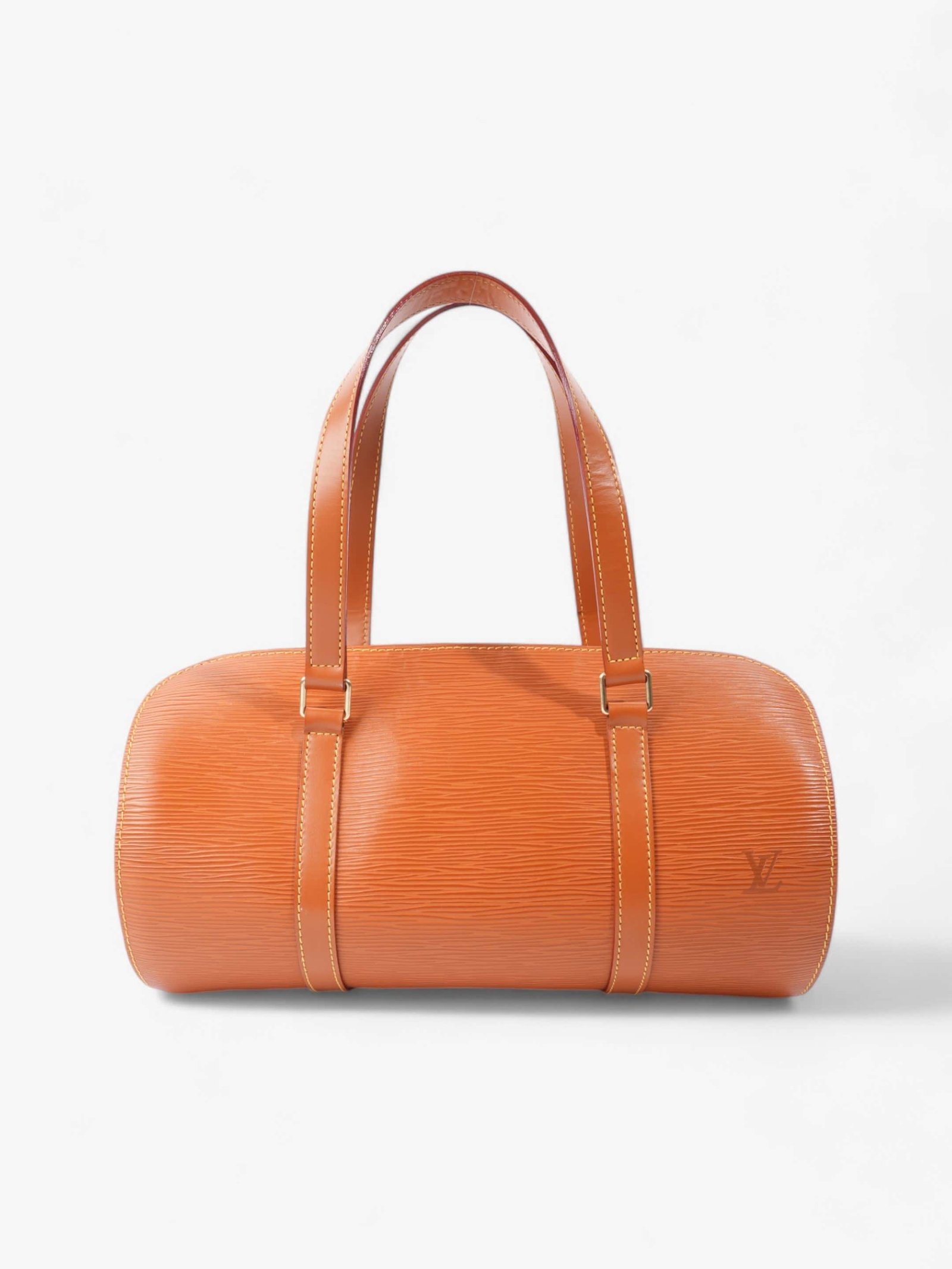 Louis Vuitton Soufflot Brown Epi Leather | AlmaBagz - Image 9