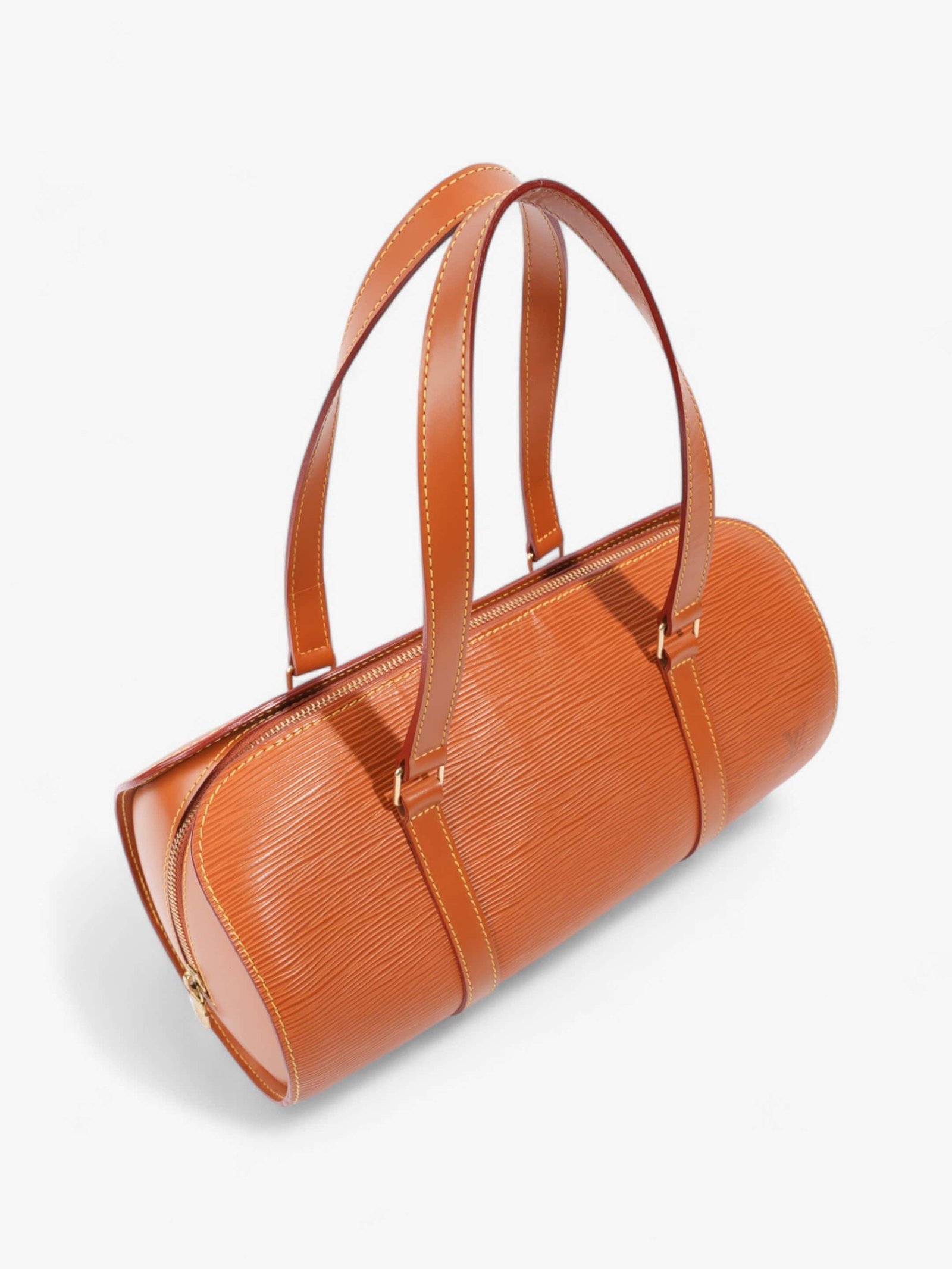 Louis Vuitton Soufflot Brown Epi Leather | AlmaBagz - Image 6