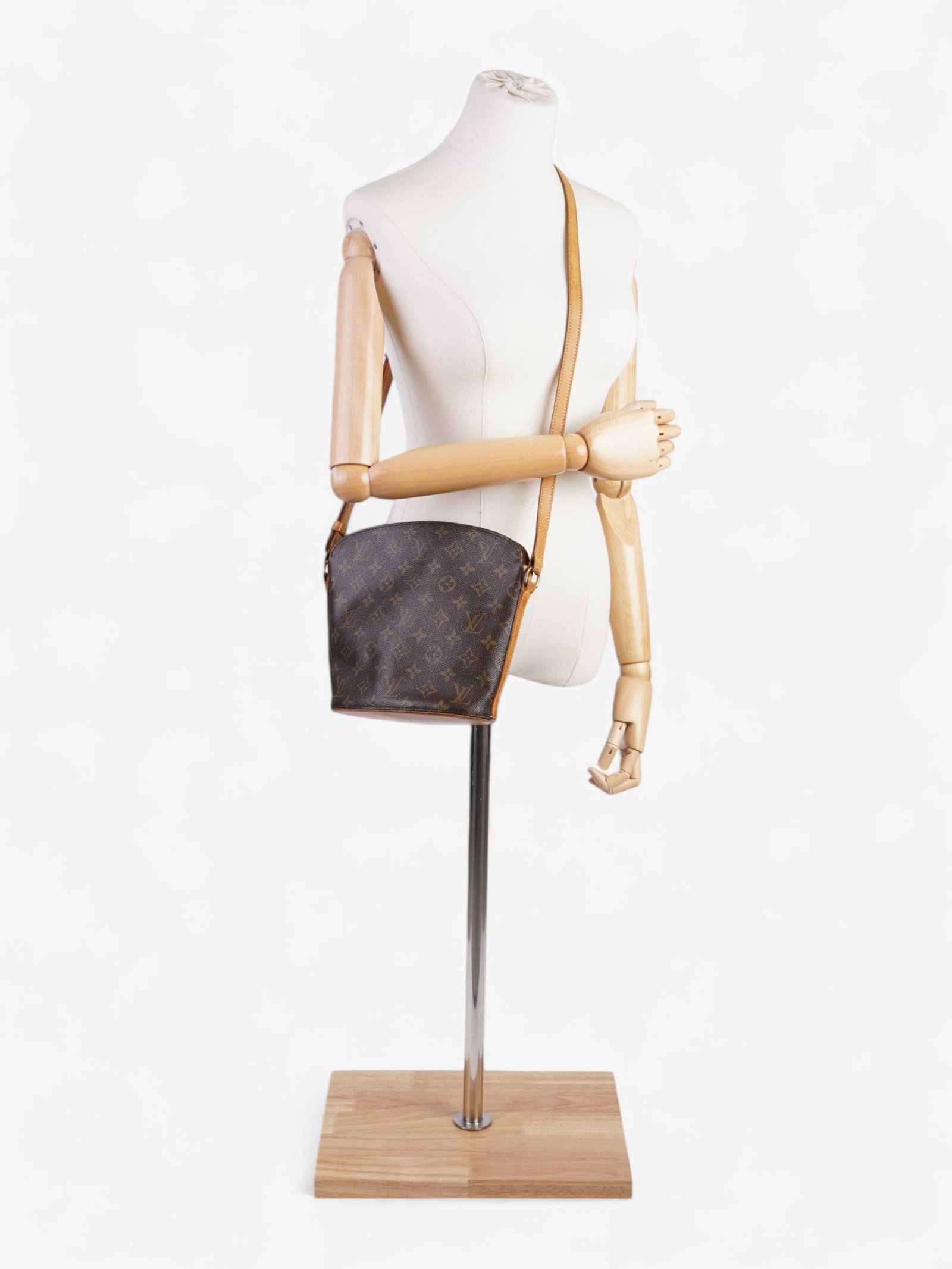 Louis Vuitton Drouot Monogram Coated Canvas | AlmaBagz