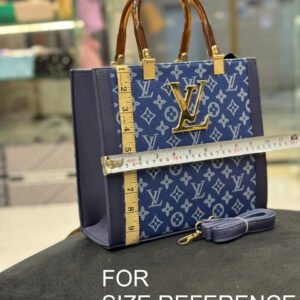 Louis Vuitton Luxury Women's Bag - Stylish Tote with Zip Closure (Mustard / Brown Checkbox) Design D | AlmaBagz