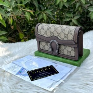 Gucci Dionysus-Inspired Super Mini Crossbody (Brown/Beige) | AlmaBagz