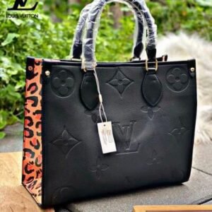 Louis Vuitton On The Go Bag - Master Quality Women Bag (Black-2) | AlmaBagz