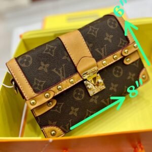 Louis Vuitton Crossbody Bag – Premium Quality & Timeless Elegance (Black) | AlmaBagz