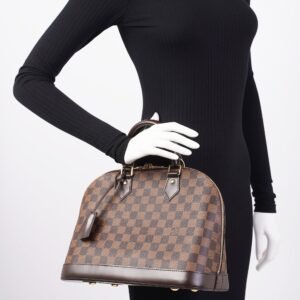 Louis Vuitton Alma Damier Ebene Canvas PM | AlmaBagz