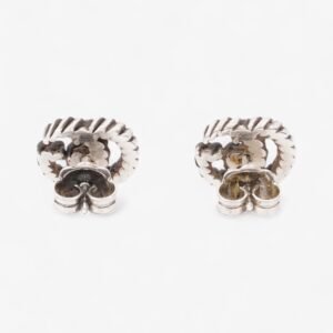 Gucci Double G Earrings Silver Silver Sterling | AlmaBagz