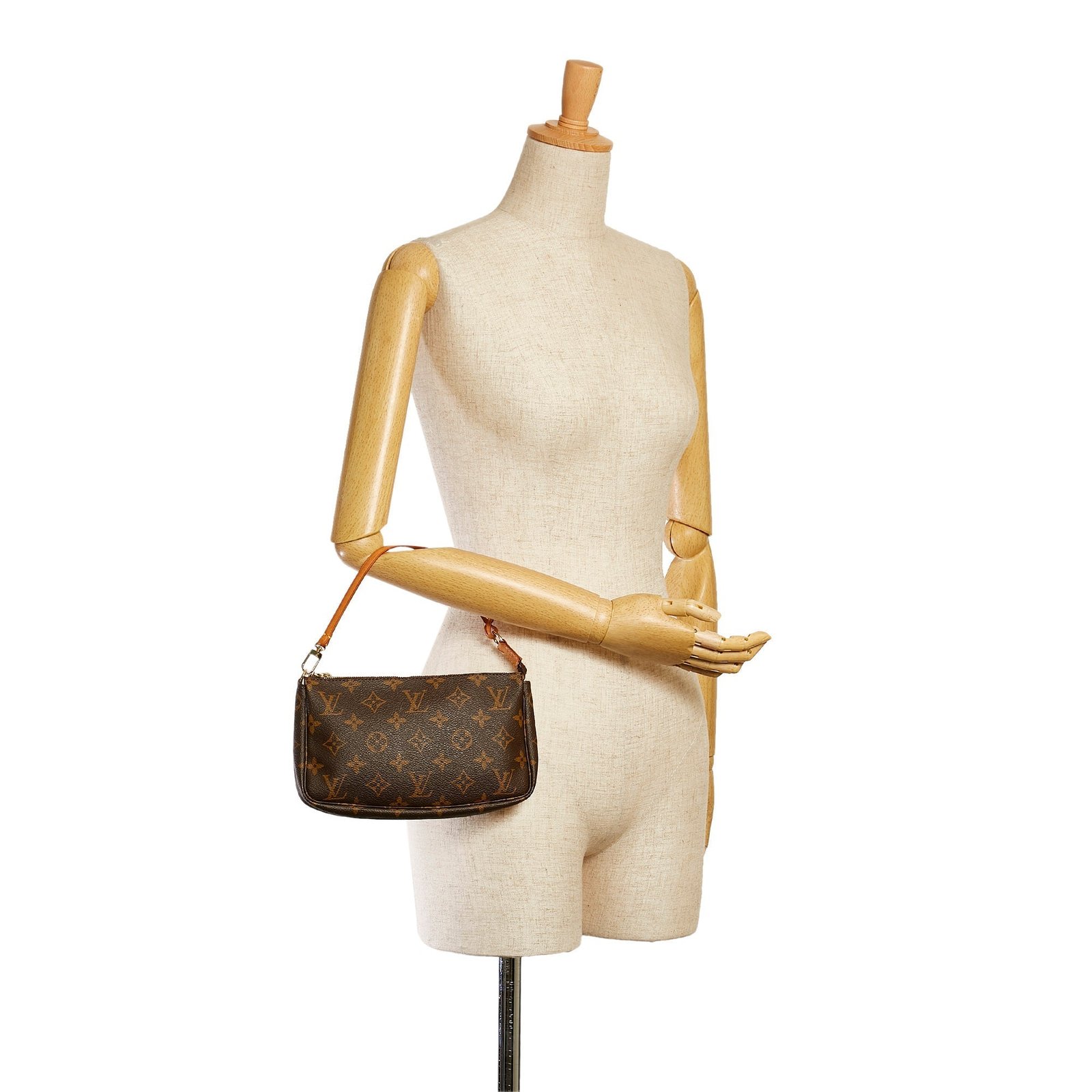 Louis Vuitton Pochette Accessoires Monogram Canvas | AlmaBagz - Image 4