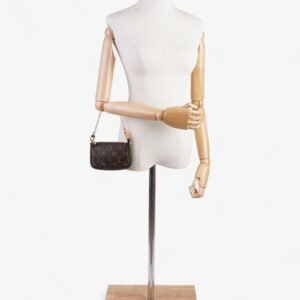 Louis Vuitton Pochette Accessoires Monogram Coated Canvas Mini | AlmaBagz