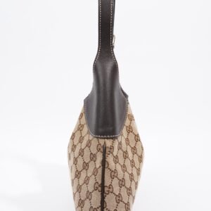 Gucci Hobo Bag Supreme Print / Brown Canvas | AlmaBagz